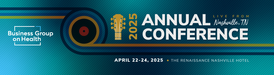 Business Group on Health 2025 Annual Conference Logo Email Banner