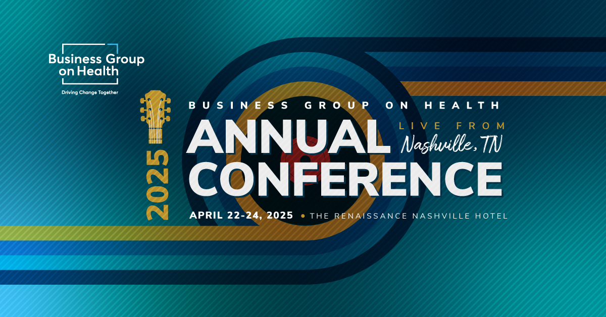 Business Group on Health 2025 Annual Conference Logo for LinkedIn