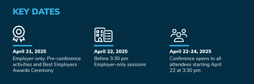 2025 Annual Conference Key Dates